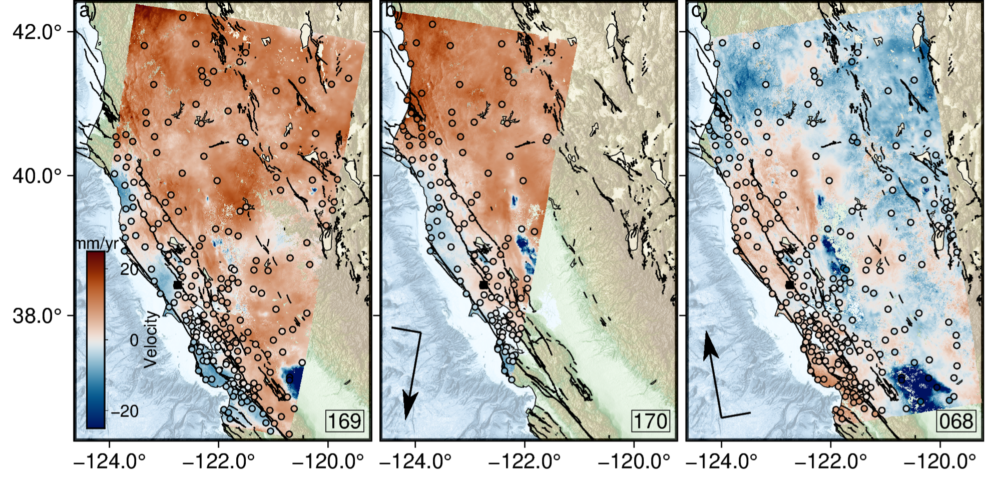 ALOS-2 InSAR Results